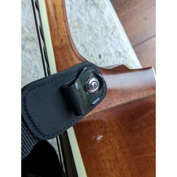 Dual-Lock Guitar Strap Lock - Guitar Strap Locks Set - Protect Your Instrument - Picture 3 of 3